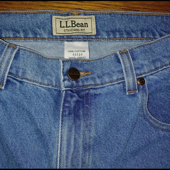 L.L. bean standard fit jeans size 33×29 - Picture 4 of 6